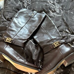 Michael Kors Brown Heeled Boots